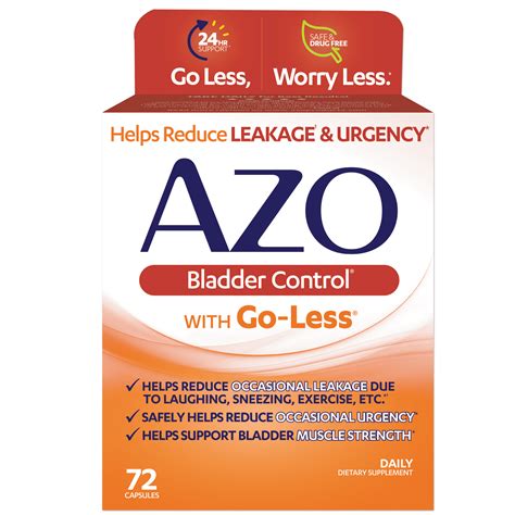 walgreens azo bladder control|Bladder Control with Go